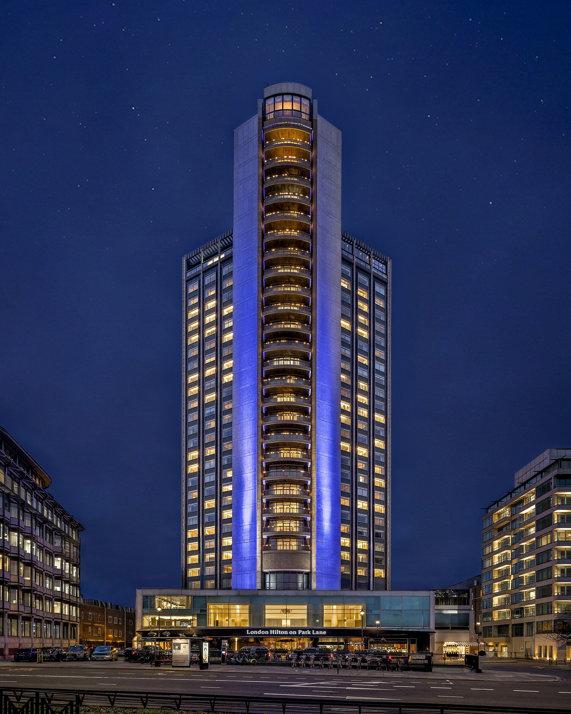 London Hilton on Park Lane exterior