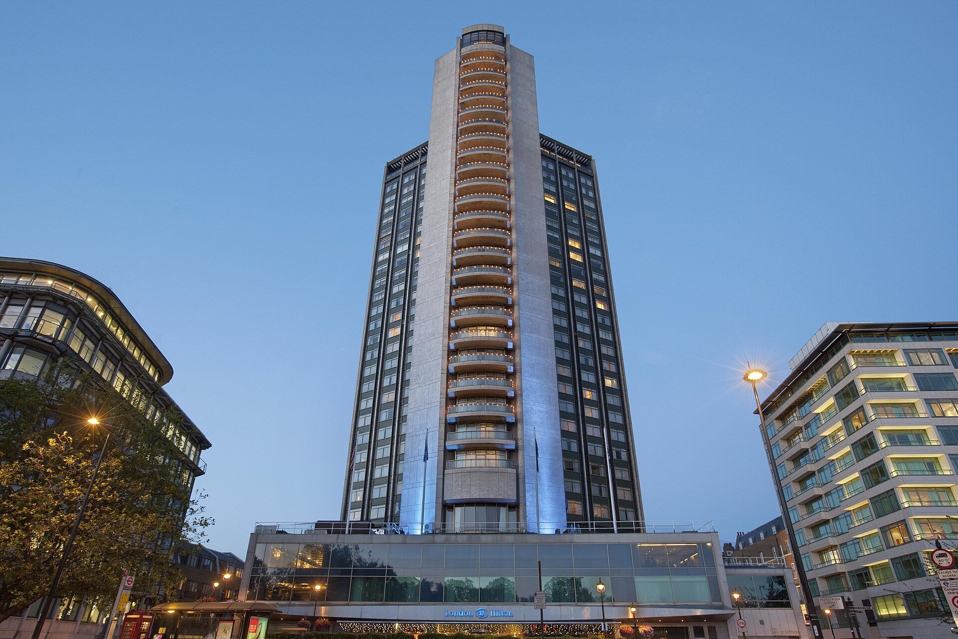 London Hilton on Park Lane tower