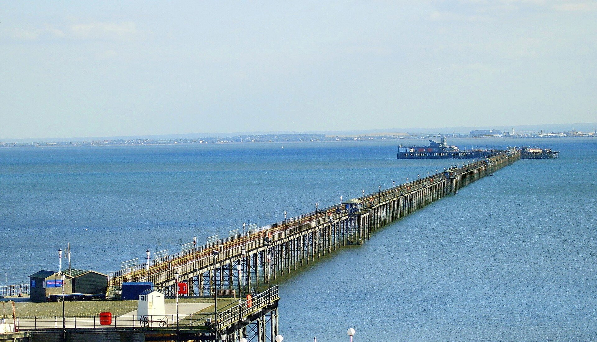Southend Pier in autumn